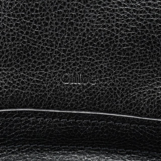 Chloé Black Leather Paraty 2-Way Shoulder Bag