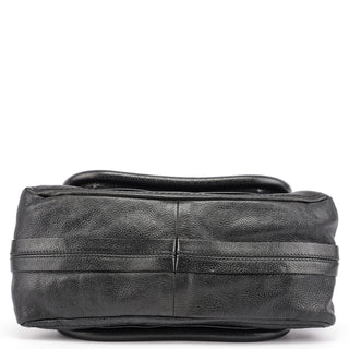Chloé Black Leather Paraty 2-Way Shoulder Bag