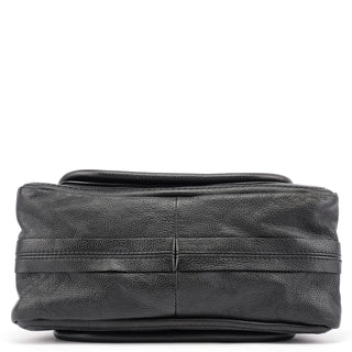 Chloe Black Leather Paraty 2-Way Shoulder Bag