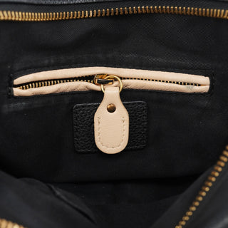 Chloe Black Leather Paraty 2-Way Shoulder Bag