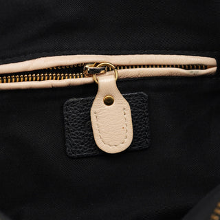 Chloe Black Leather Paraty 2-Way Shoulder Bag