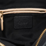 Chloe Black Leather Paraty 2-Way Shoulder Bag