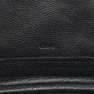 Chloe Black Leather Paraty 2-Way Shoulder Bag