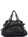 Chloé Black Leather Paraty 2-Way Shoulder Bag