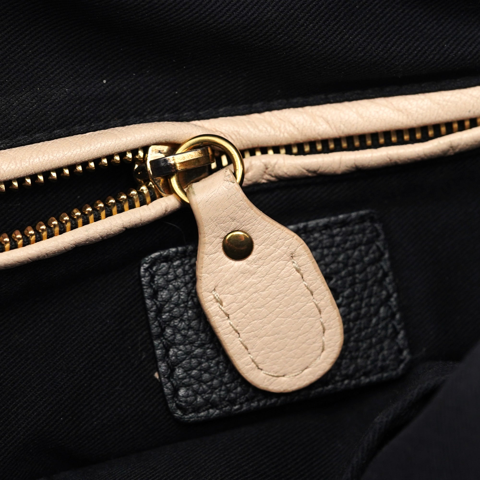 Chloé Sac deux portés Paraty en cuir noir