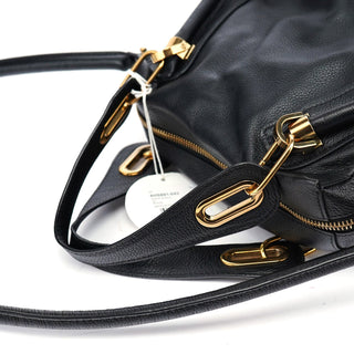 Chloé Black Leather Paraty 2-Way Shoulder Bag