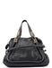 Chloé Black Leather Paraty 2-Way Shoulder Bag