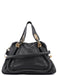 Chloé Black Leather Paraty 2-Way Shoulder Bag