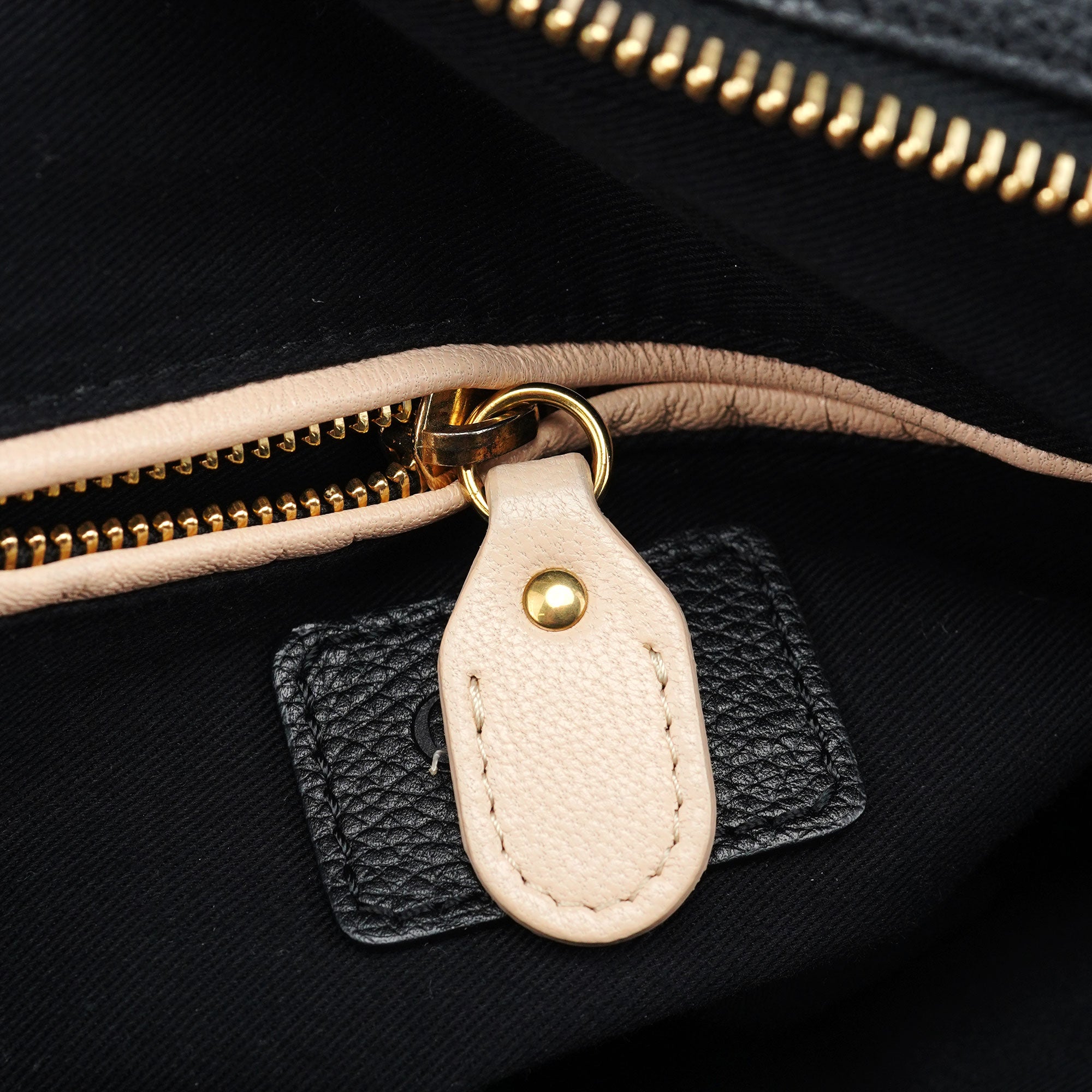 Chloé Sac deux portés Paraty en cuir noir