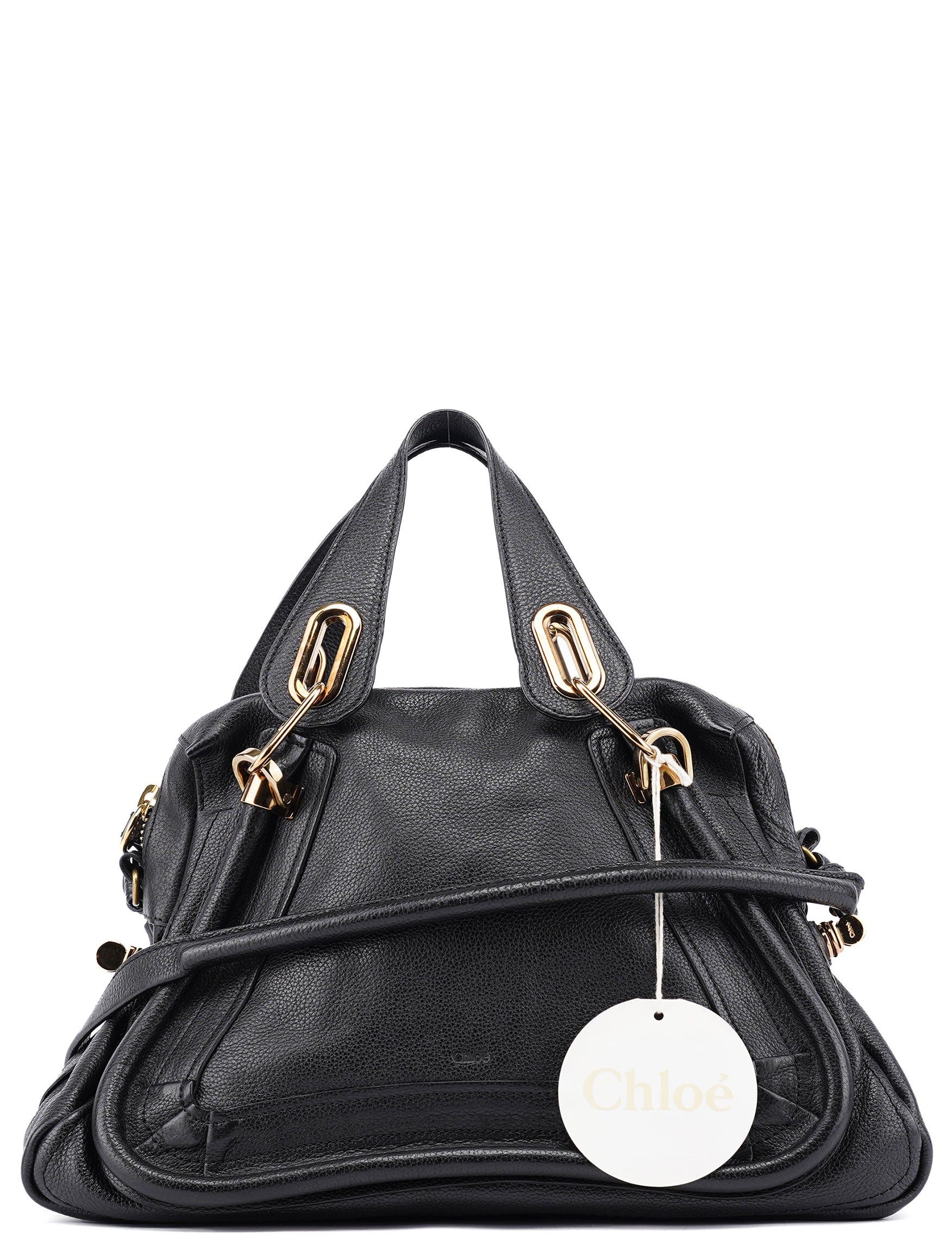 Chloé Borsa a spalla Paraty 2-Way in pelle nera