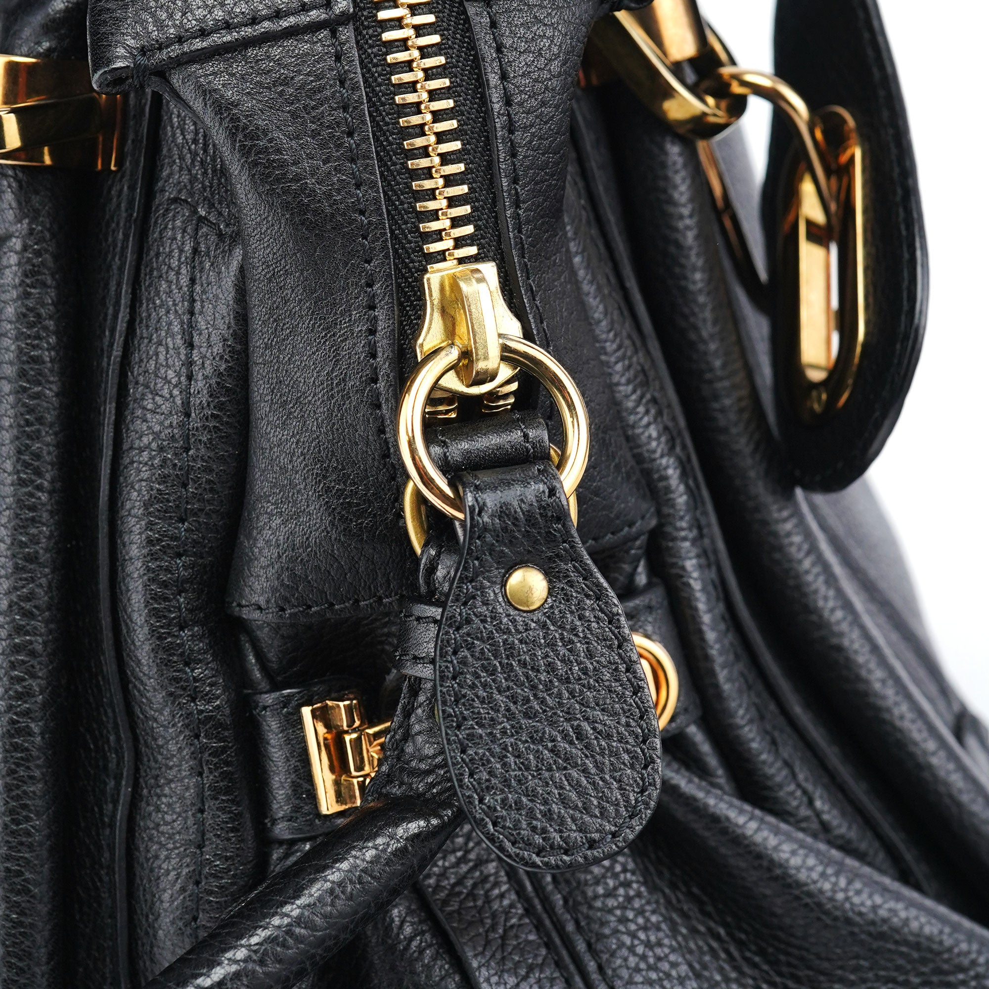 Chloé Borsa a spalla Paraty 2-Way in pelle nera