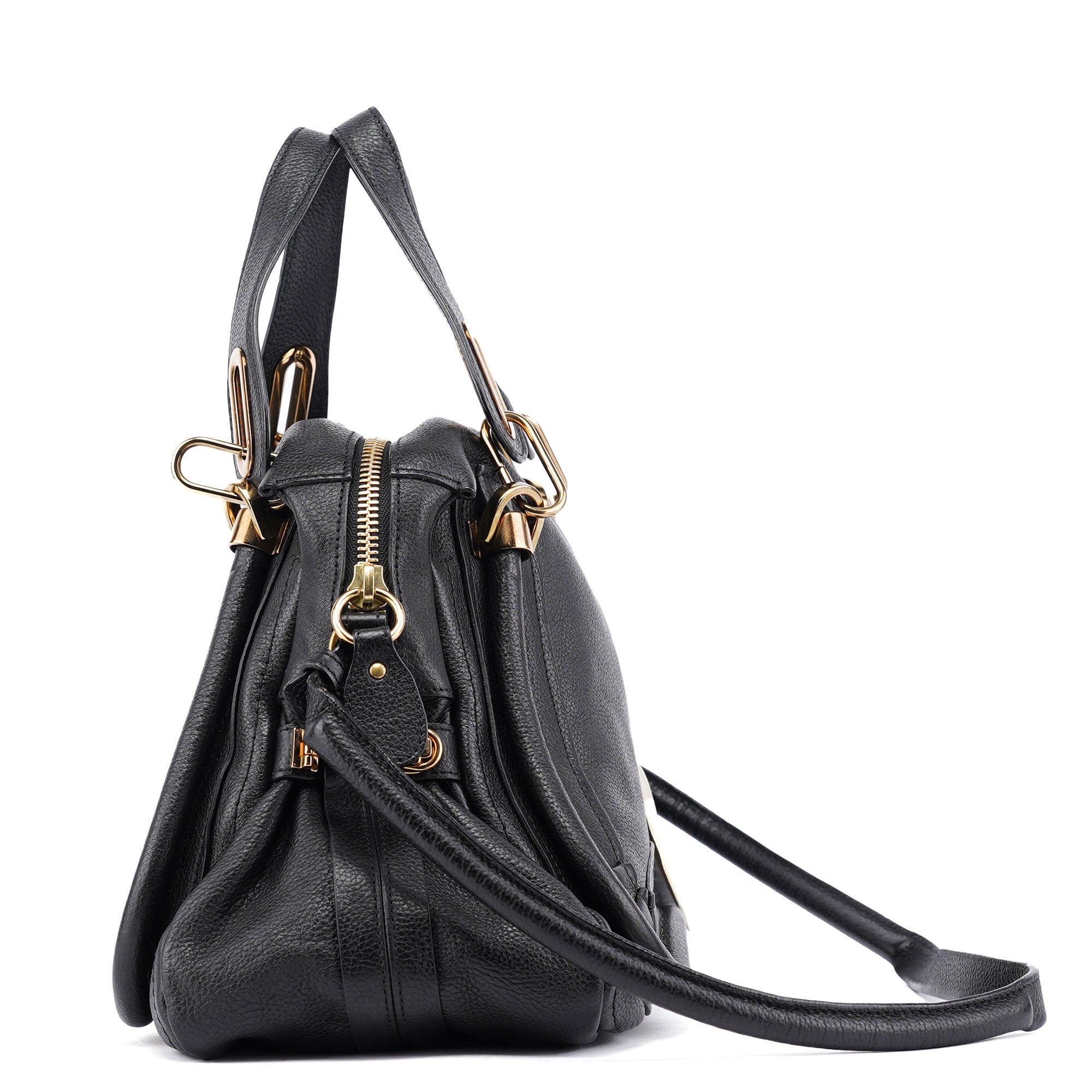 Chloé Borsa a spalla Paraty 2-Way in pelle nera