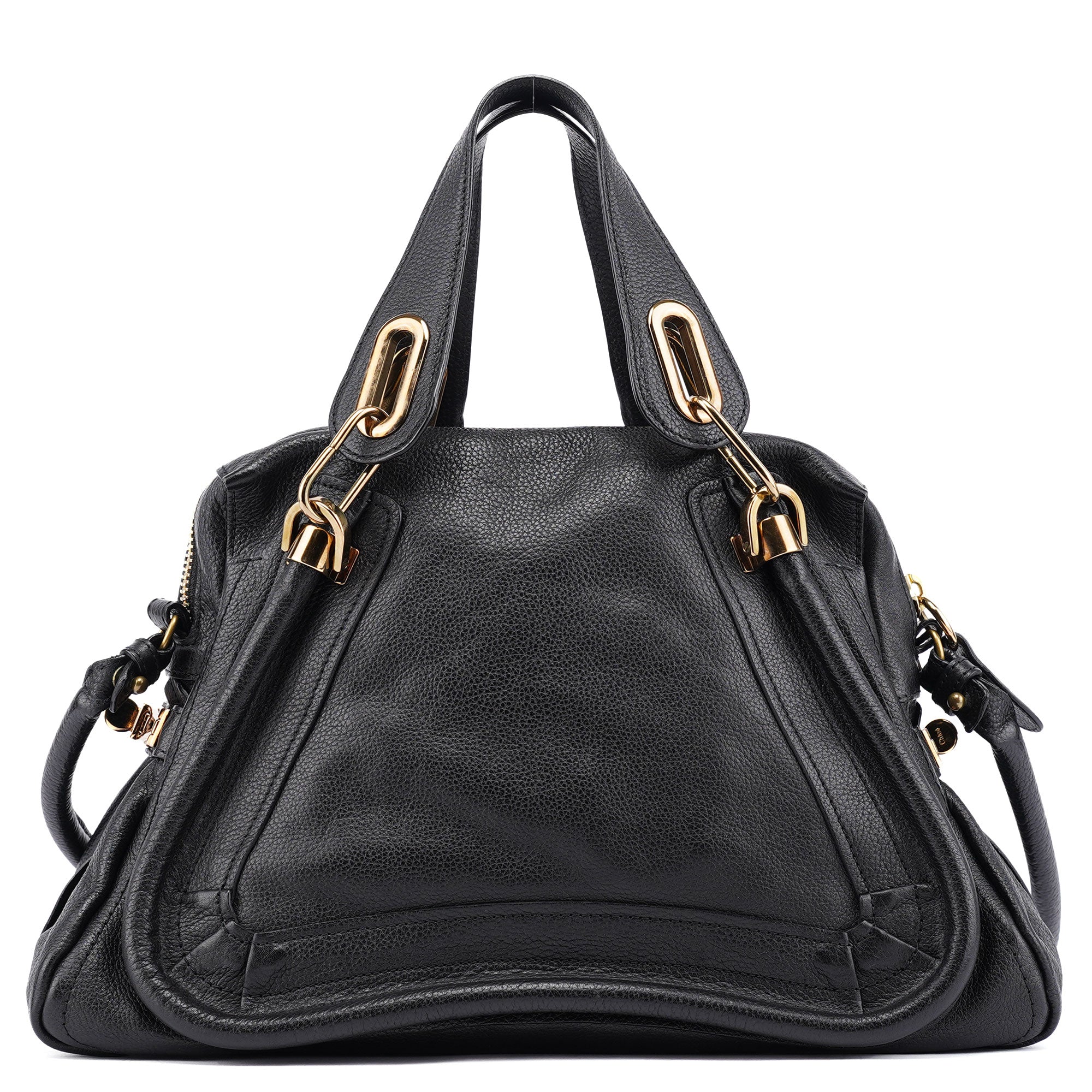 Chloé Borsa a spalla Paraty 2-Way in pelle nera