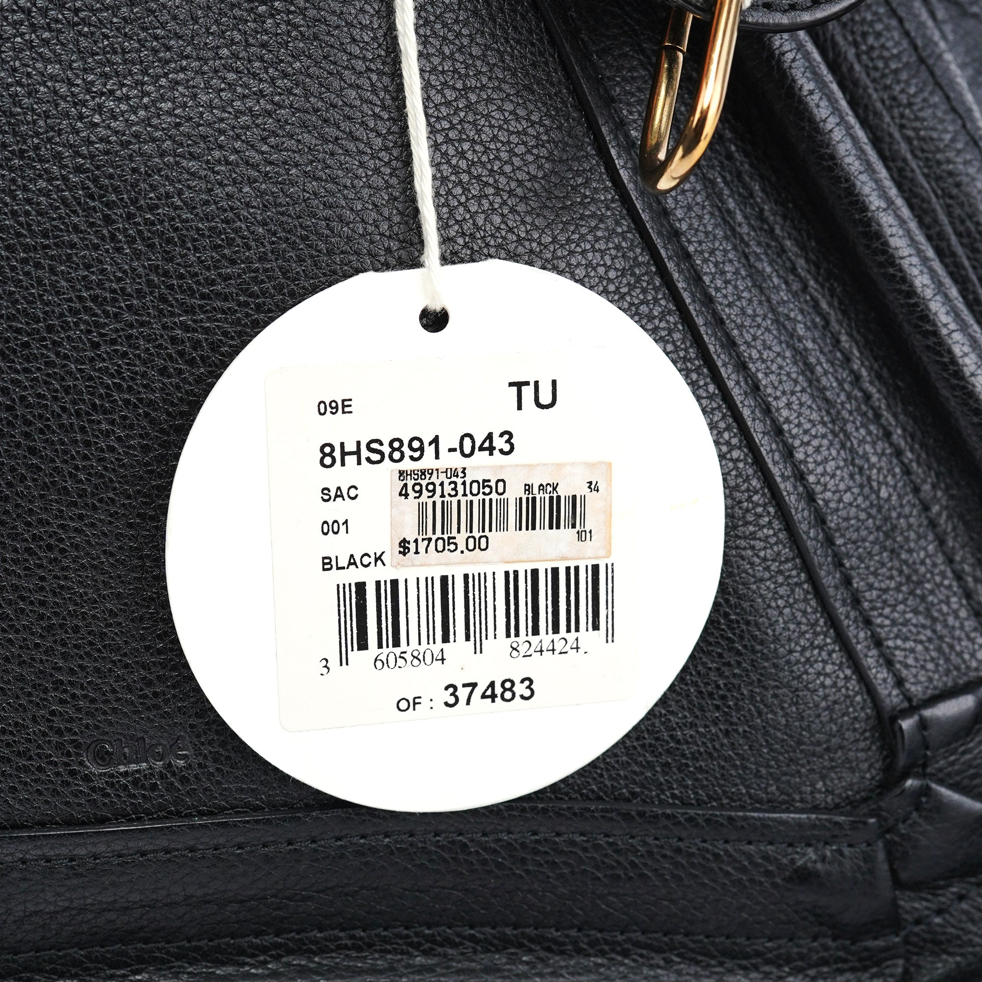 Chloé Borsa a spalla Paraty 2-Way in pelle nera