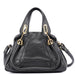 Chloé Black Leather Paraty 2-Way Shoulder Bag