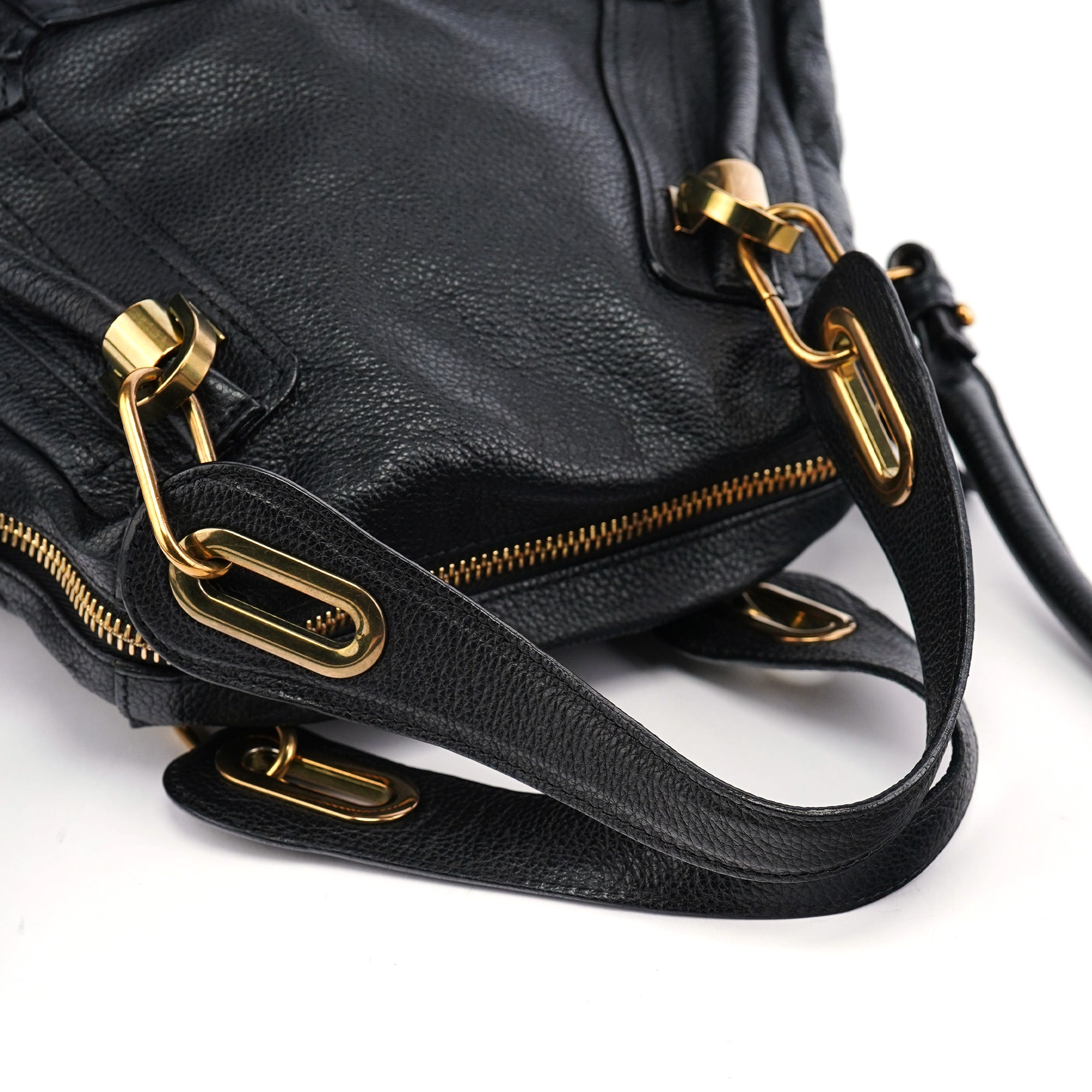 Chloé Borsa Paraty in pelle nera