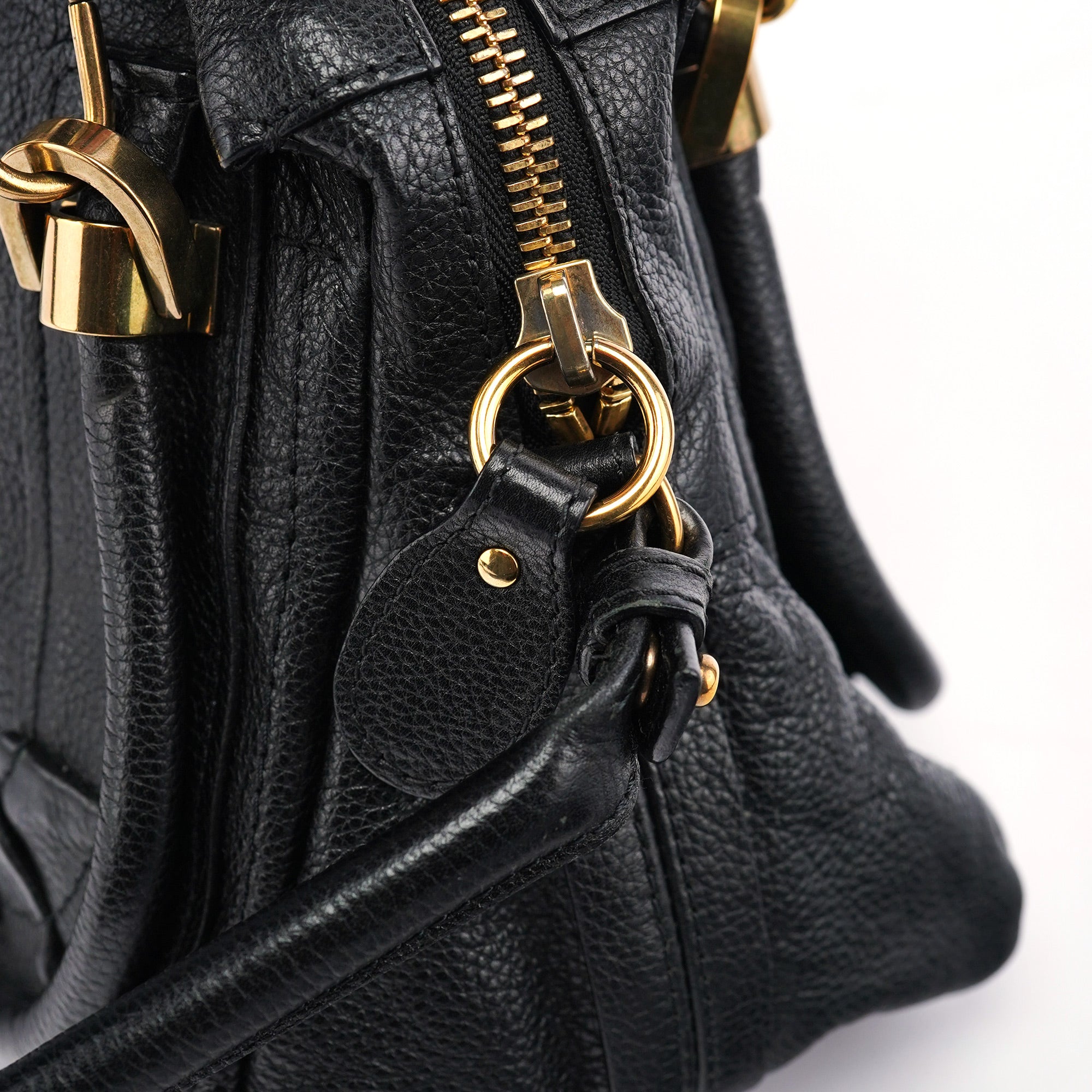 Chloé Borsa Paraty in pelle nera