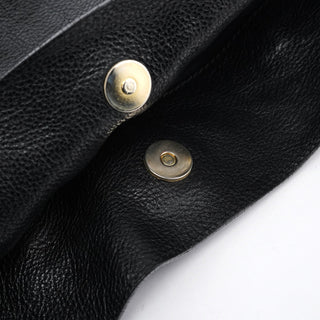 Chloe Black Leather Paraty Crossbody Bag