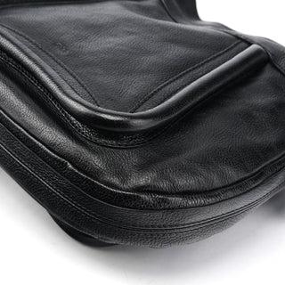 Chloe Black Leather Paraty Crossbody Bag