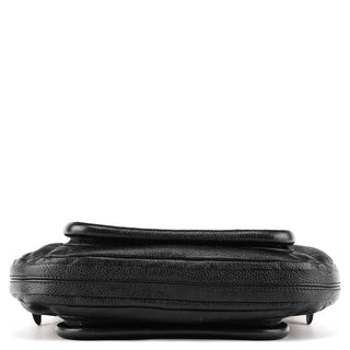 Chloe Black Leather Paraty Crossbody Bag