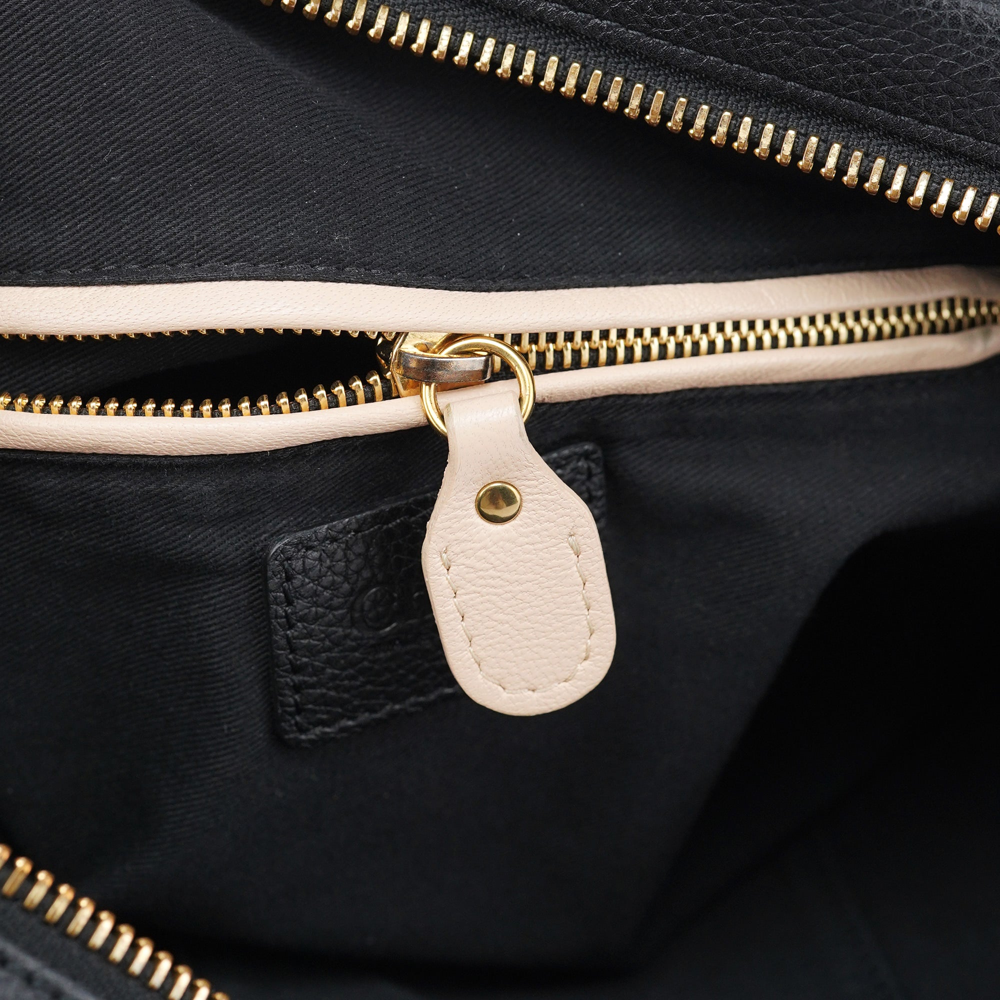Chloé Paraty Handtasche aus schwarzem Leder