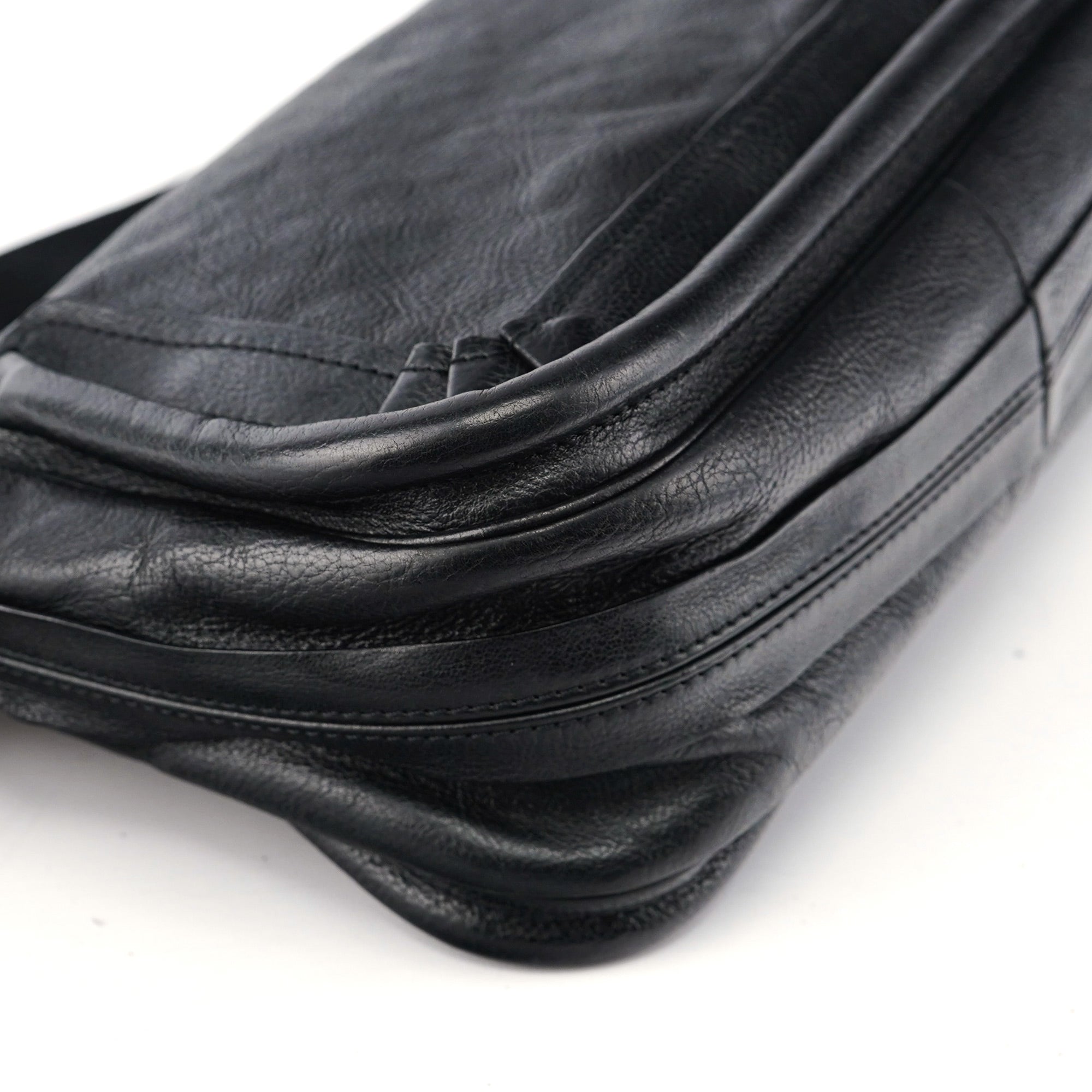 Chloé Sac porté épaule Paraty en cuir noir