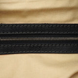 Chloe Black Leather Pocket Tote Bag