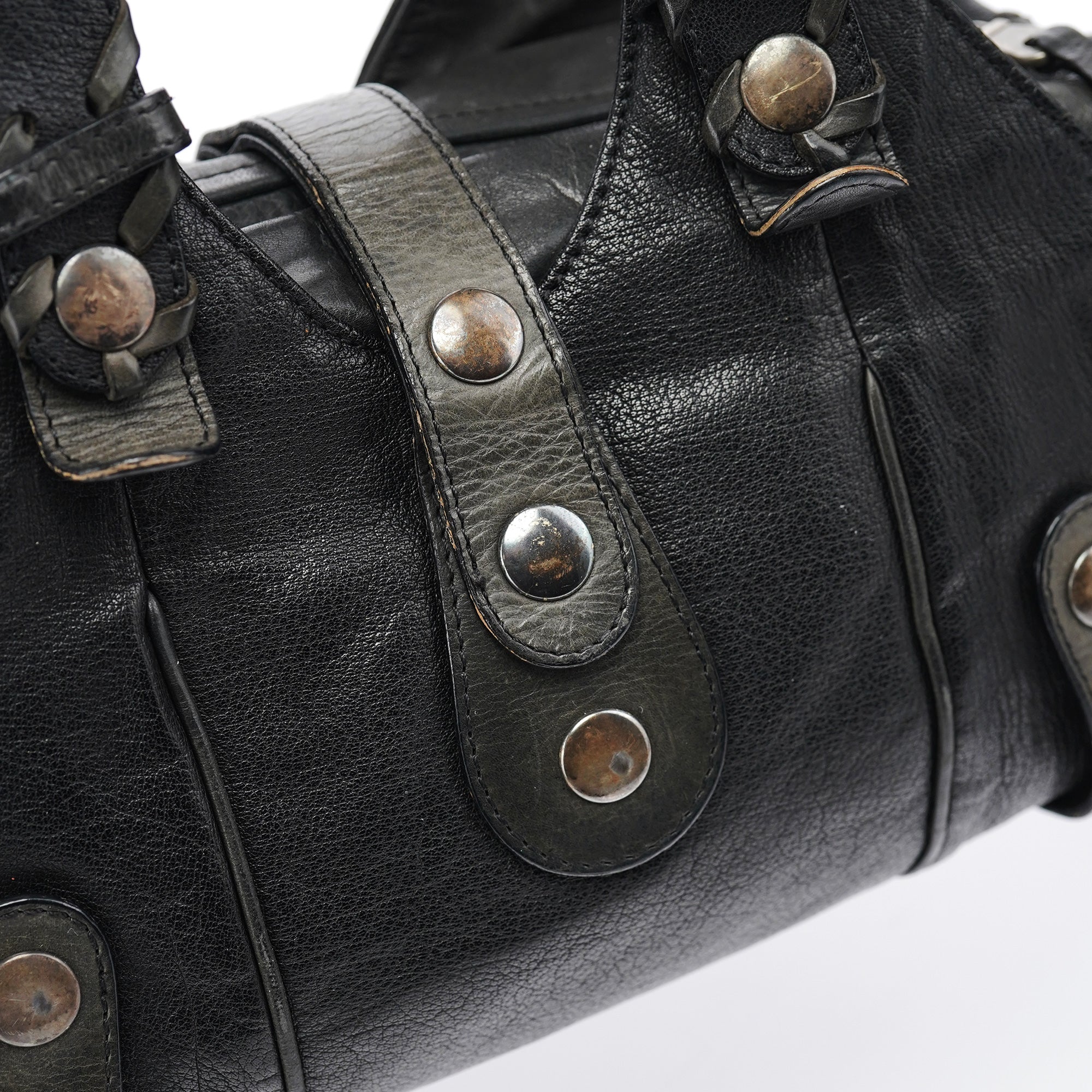Chloe Black Leather Silverado Shoulder Bag