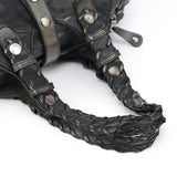 Chloe Black Leather Silverado Shoulder Bag