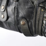Chloe Black Leather Silverado Shoulder Bag