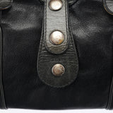 Chloe Black Leather Silverado Shoulder Bag