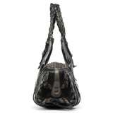 Chloe Black Leather Silverado Shoulder Bag