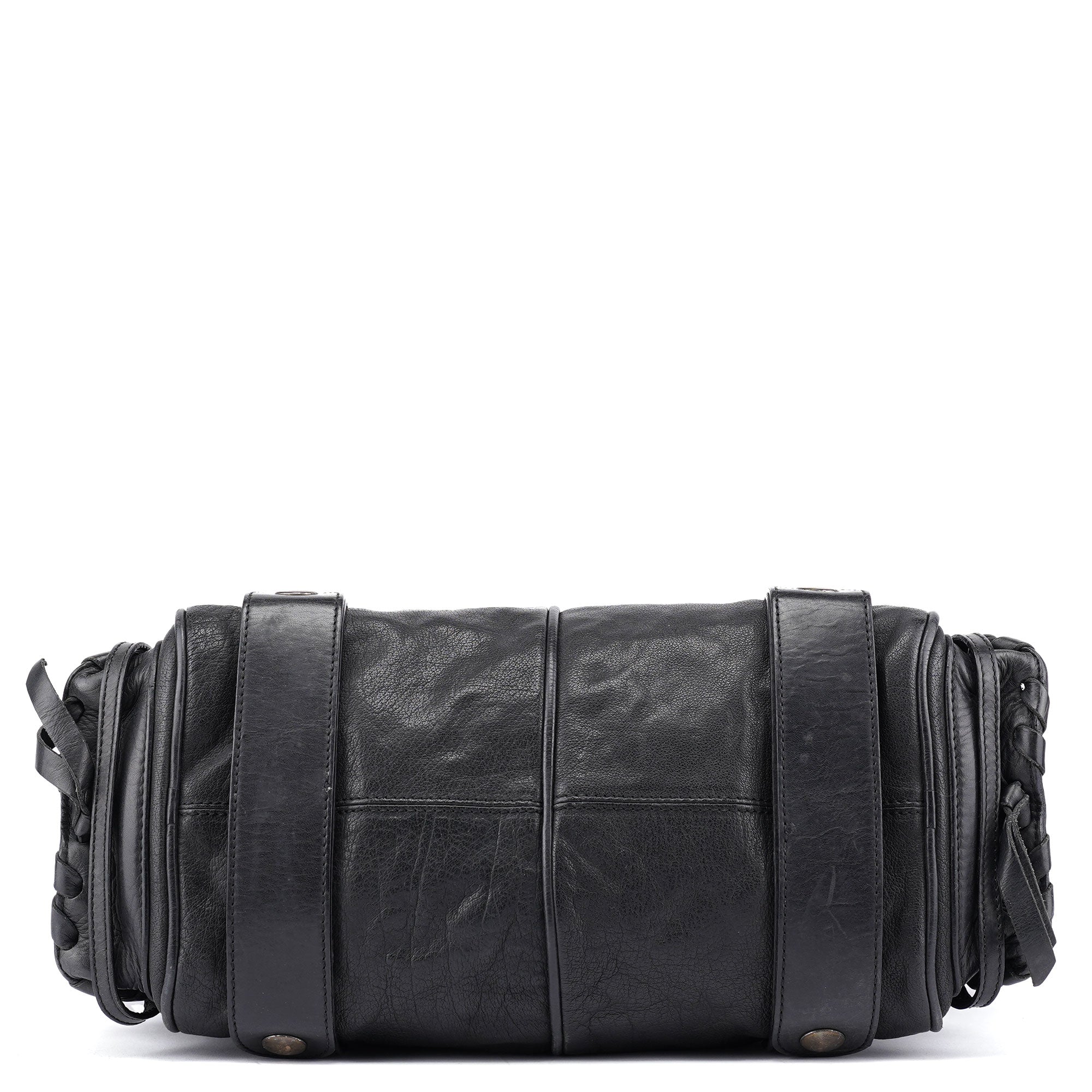 Chloé Black Leather Silverado Shoulder Bag