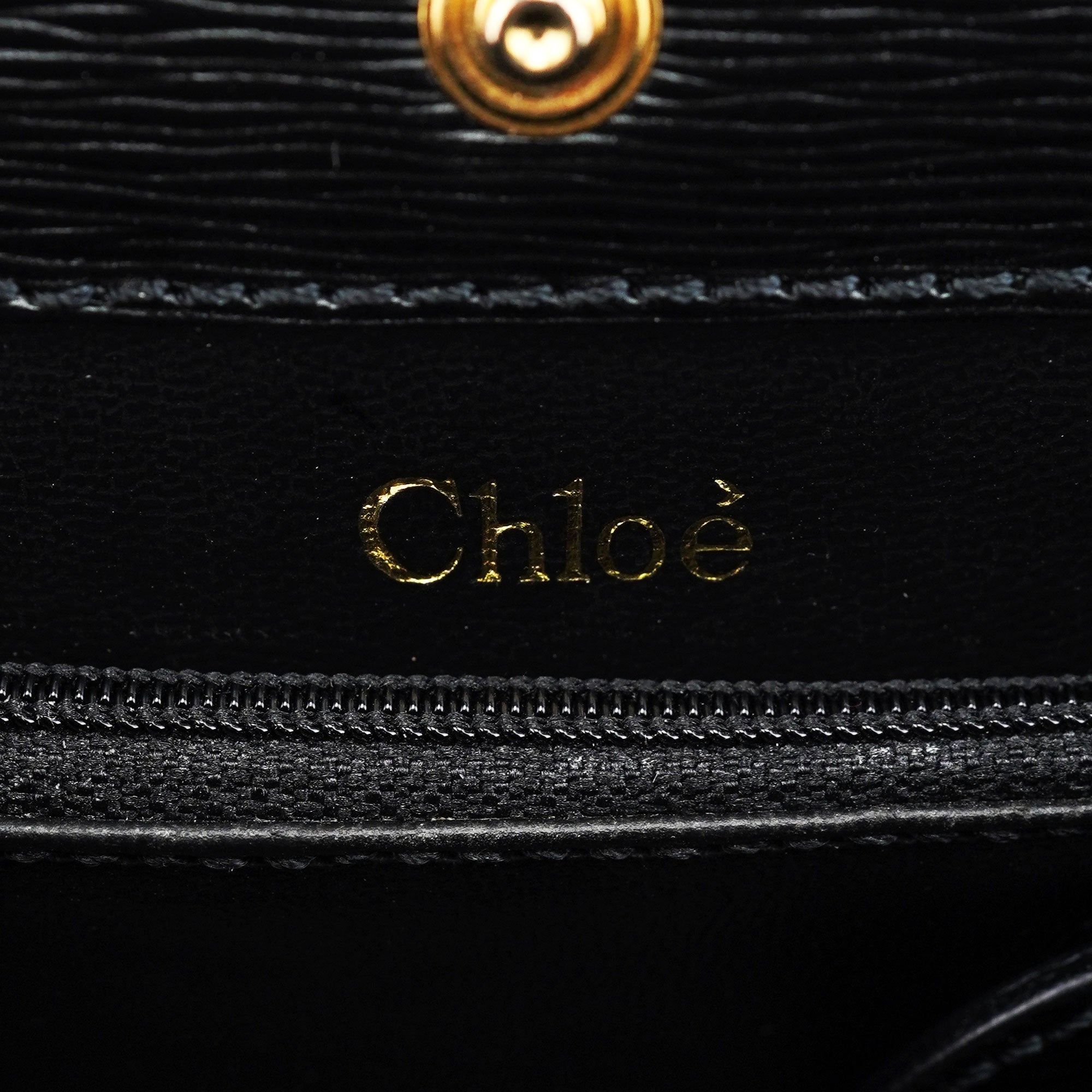 Chloé Black Leather Small Handbag