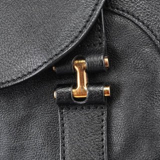 Chloé Black Leather Tote Bag