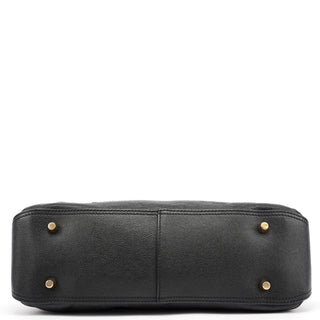 Chloé Black Leather Tote Bag