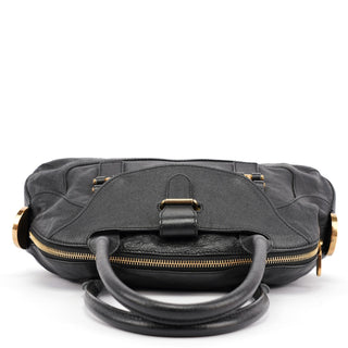 Chloé Black Leather Tote Bag