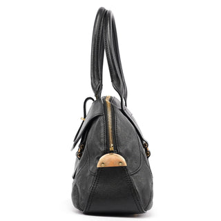 Chloé Black Leather Tote Bag