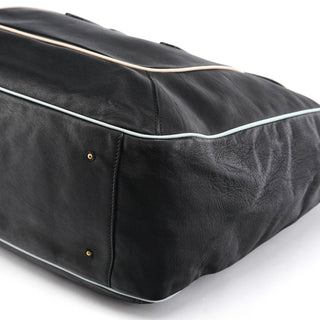 Chloe Black Leather Tote Bag