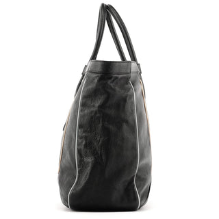 Chloe Black Leather Tote Bag