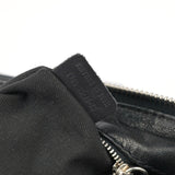 Chloé Black Leather Tweed Paddington Shoulder Bag