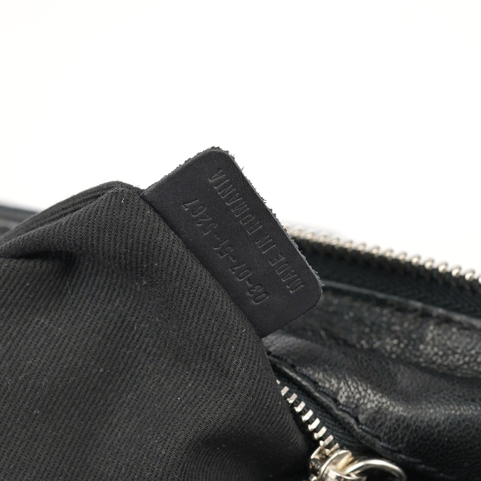 Chloé Black Leather Tweed Paddington Shoulder Bag