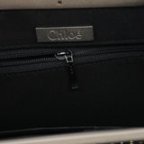 Chloé Black Multicolour Woven Metal Top Handle Bag