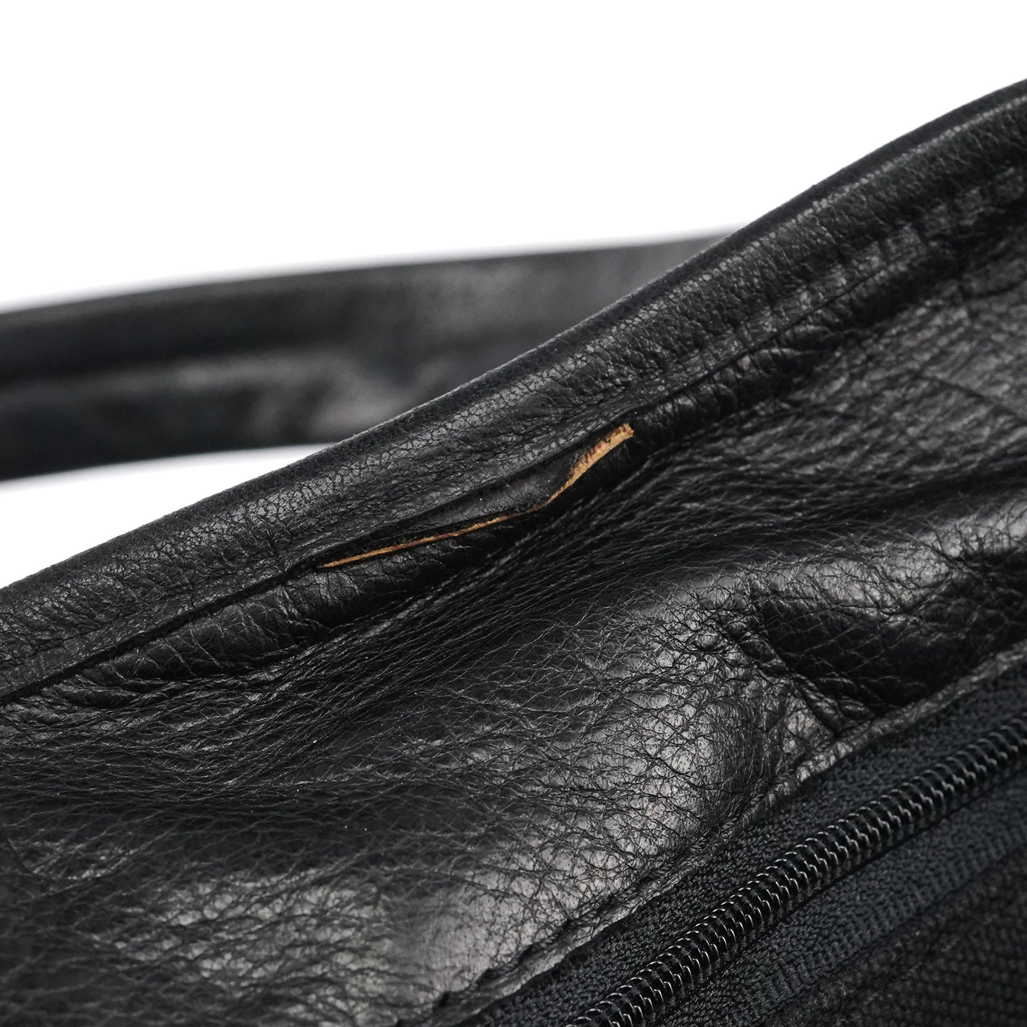 Chloé Sac cabas Logo argenté en nylon noir