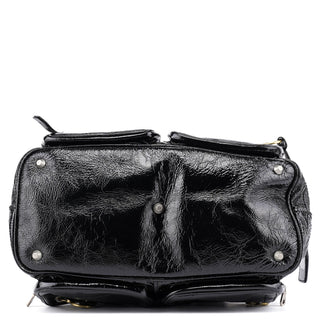 Chloé Black Patent Leather Betty Tote Bag