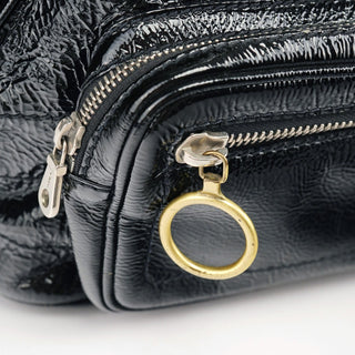 Chloé Black Patent Leather Betty Tote Bag