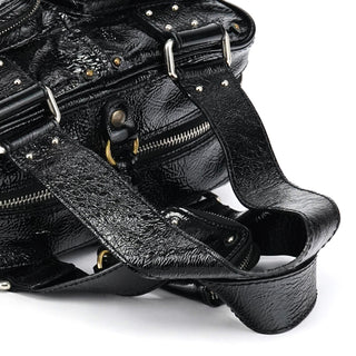 Chloe Black Patent Leather Betty Tote Bag