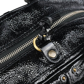 Chloe Black Patent Leather Betty Tote Bag