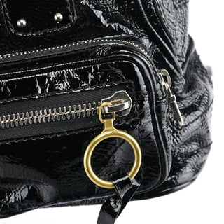 Chloe Black Patent Leather Betty Tote Bag