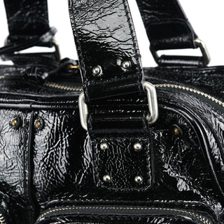 Chloe Black Patent Leather Betty Tote Bag